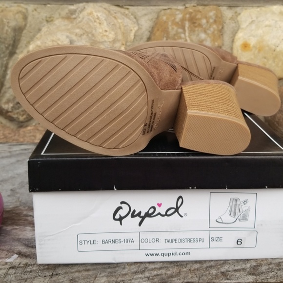 🛑SIZE 6 🛑SLINGBACK FAUX SUEDE BOOTIES - Picture 6 of 8